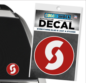 Image of DECAL SINCLAIR CIRCLE S COLOR SHOCK
